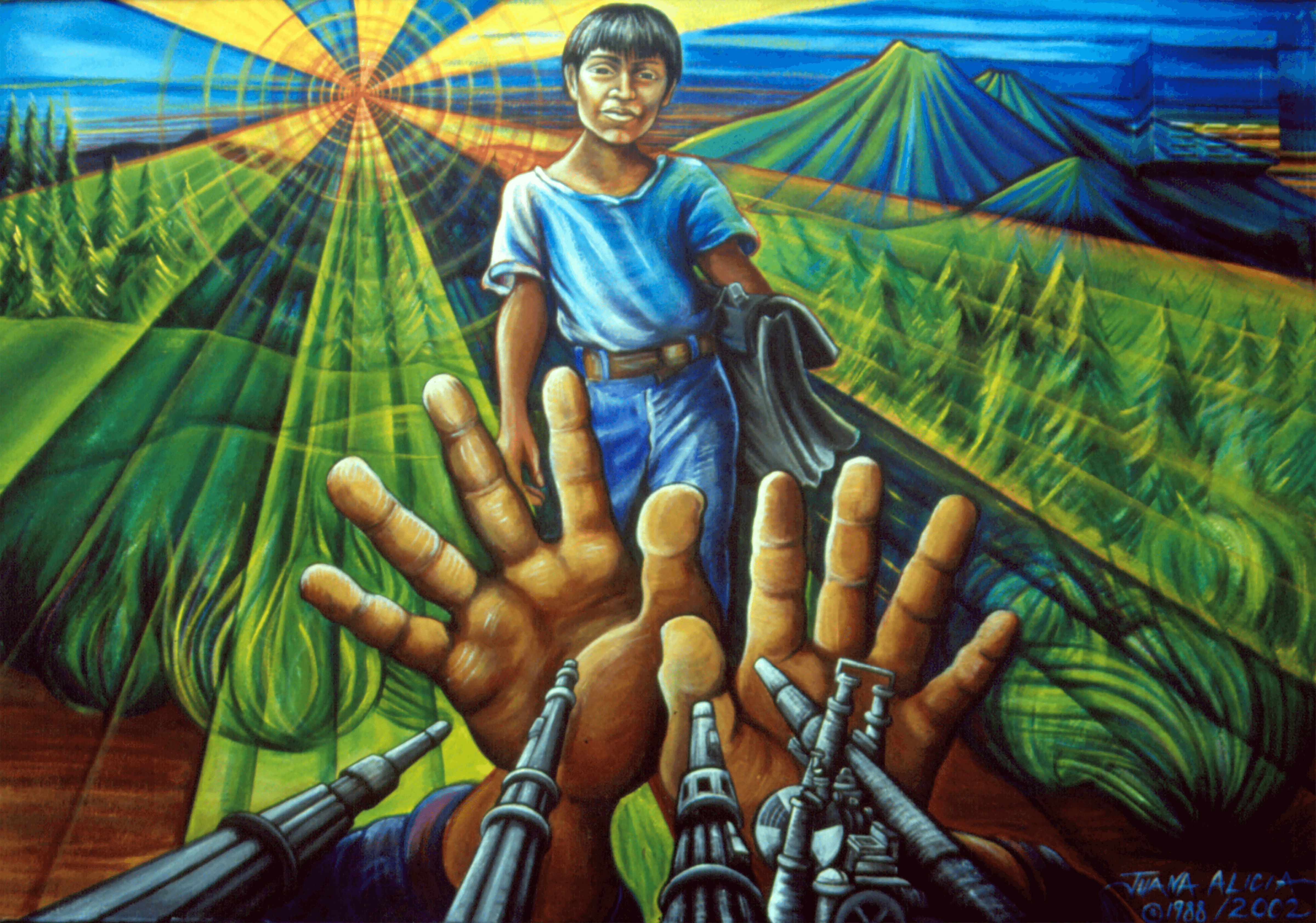 ALTO AL FUEGO • CEASEFIRE, restored 2002